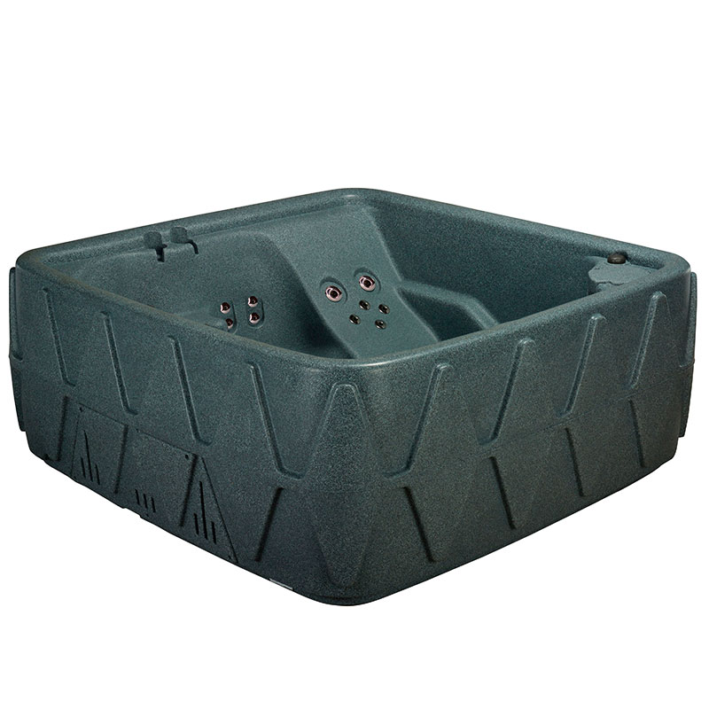 Elite 500 5-Person Lounger Plug and Play with 29 Stainless Jets, Ozone, and LED Waterfall by AquaRest Spas