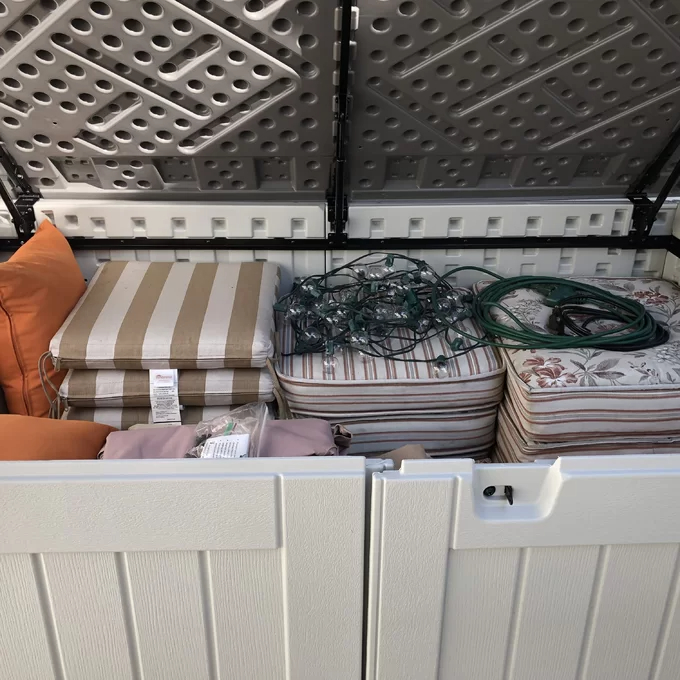 【Storage Shed】Resin Outdoor 2-Container 5'10