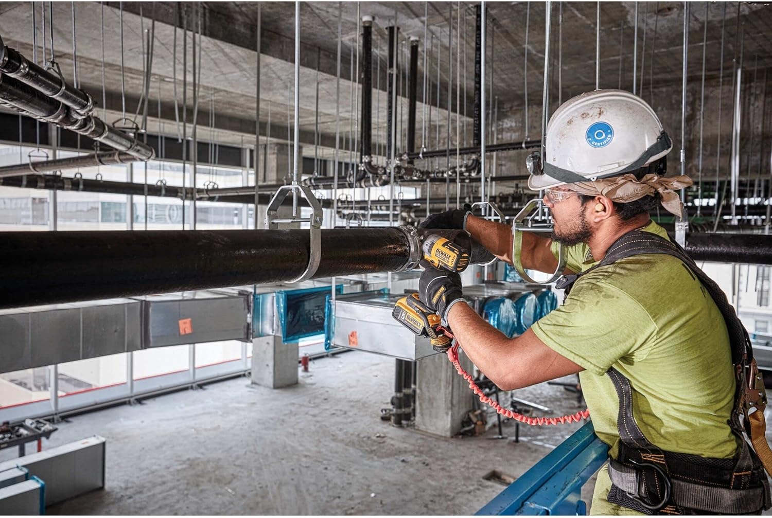 DEWALT 20V MAX* XR Cordless Drill Combo Kit, Brushless, 5.0-Ah, 2-Tool (DCK299P2)