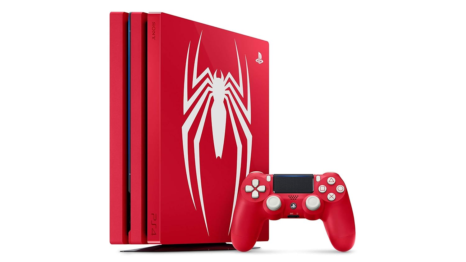 PlayStation 4 Pro 1TB Limited Edition Console - Marvels Spider-Man Bundle