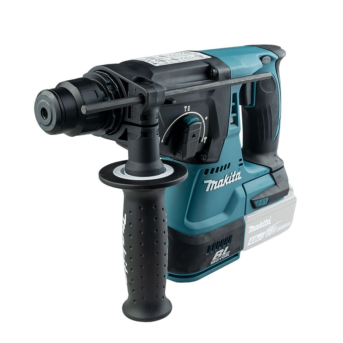 MAKITA DHR242RMJ 18V LXT 24MM SDS+ PLUS BRUSHLESS ROTARY HAMMER DRILL INC 2X 4.0AH BATTS