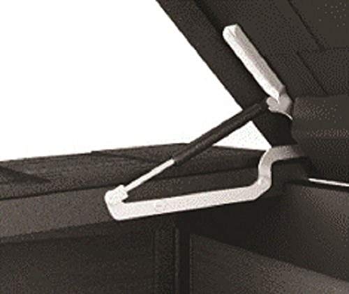 Keter Store It Out Grande Outdoor Plastic Garden Storage Shed, Grey and Black, 190 x 109 x 132 cm