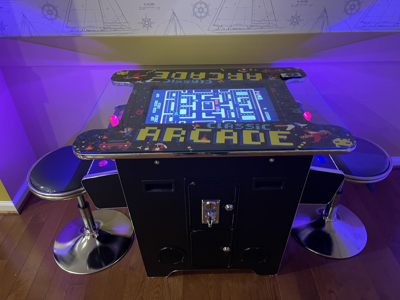 Top Us Video Arcades Full Size Commercial Grade Cocktail Arcade Machine