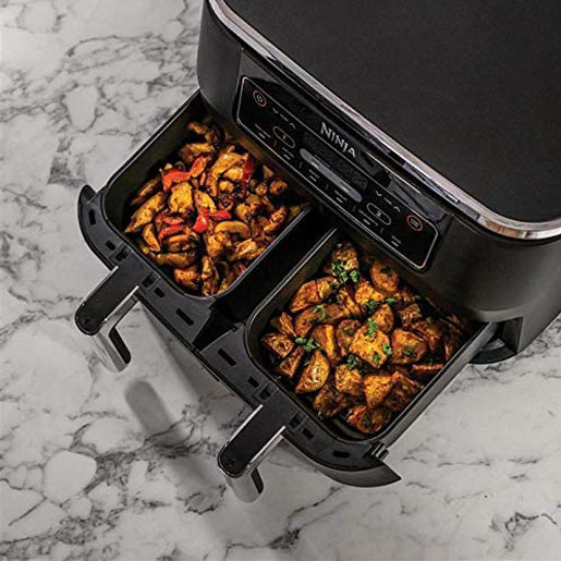 Ninja AF300UK Air Fryer Dual Zone, 7.6 Litres