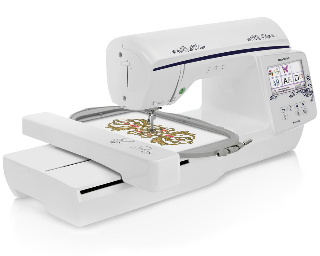 Bro Innov-&iacute;s NQ1600E (NQ 1600E) Embroidery Machine / Optional Grand Slam Embroidery Package
