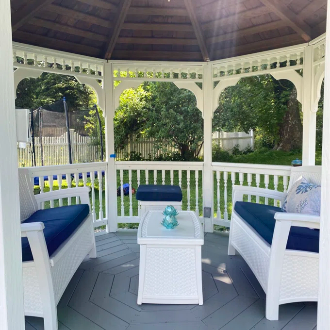 【Storage Shed】Outdoor Elements Storage Bench