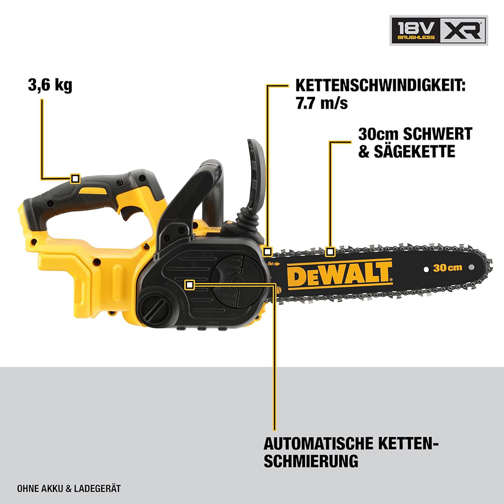 DEWALT Cordless Chainsaw