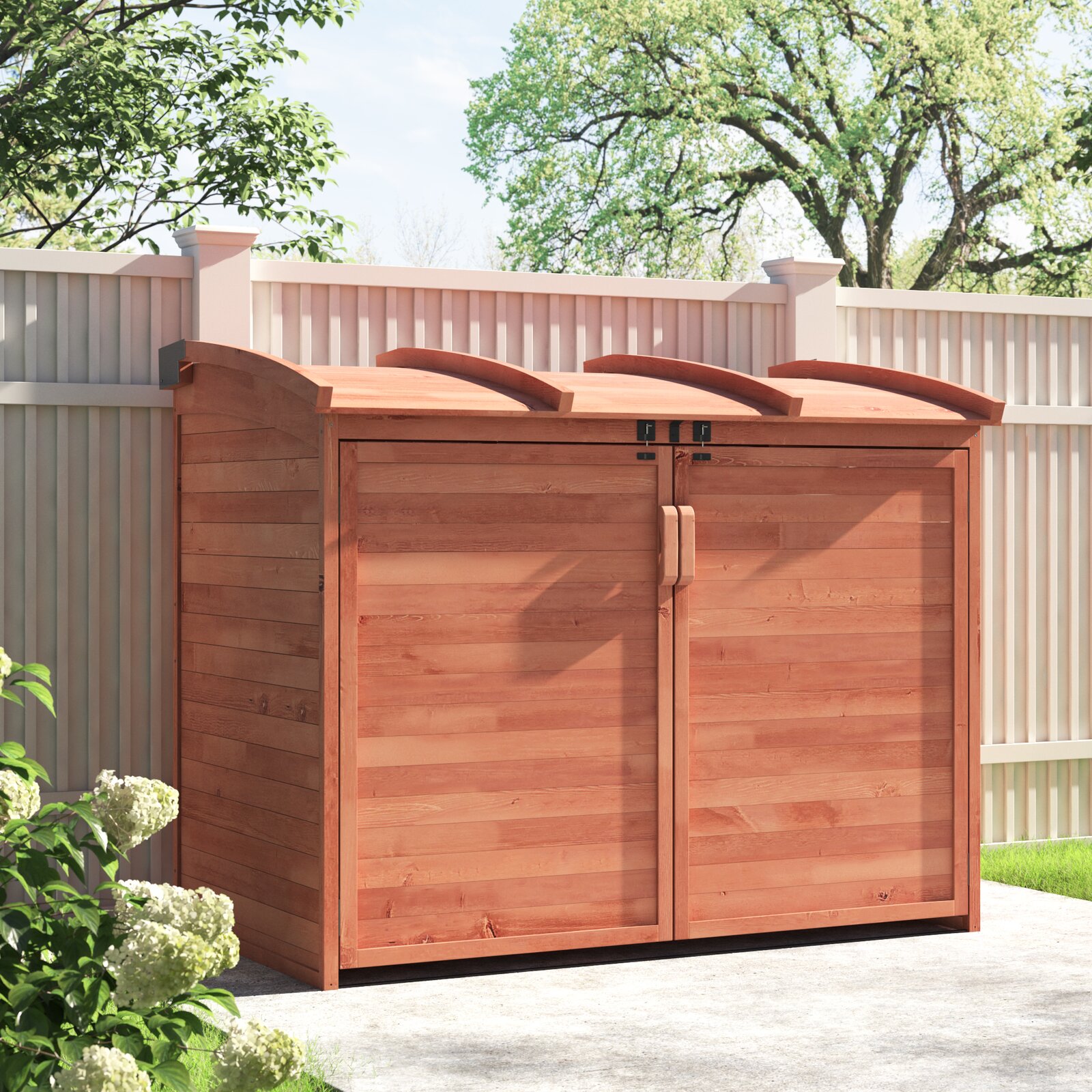 【Storage Shed】Large Horizontal Refuse Storage Shed