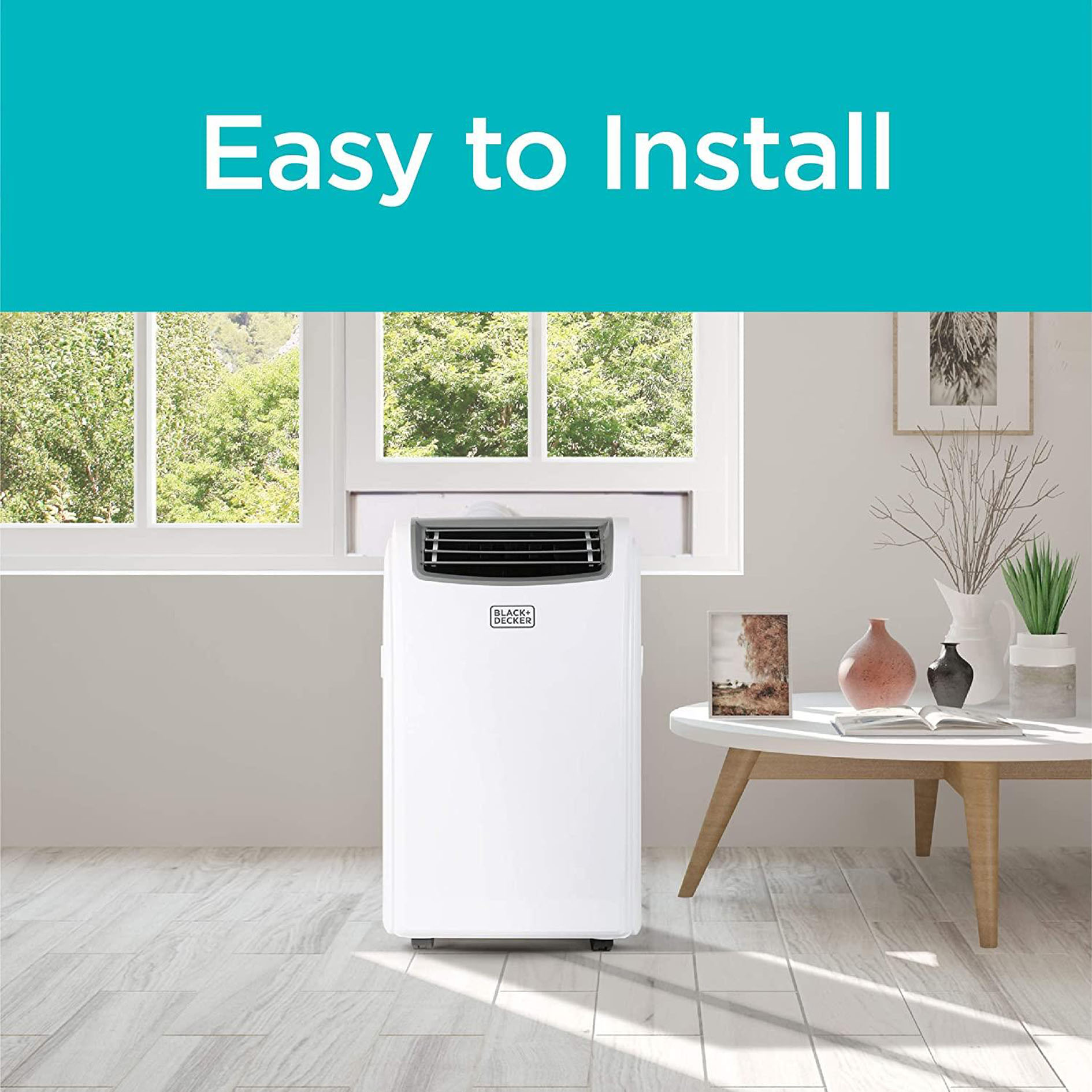 BLACK+DECKER 14,000 BTU Portable Air Conditioner with Heat and Remote