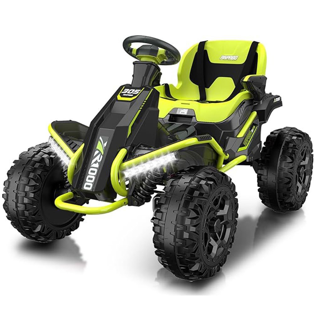 ANPABO 24V 4x4 Ride On Toy for Big Kids