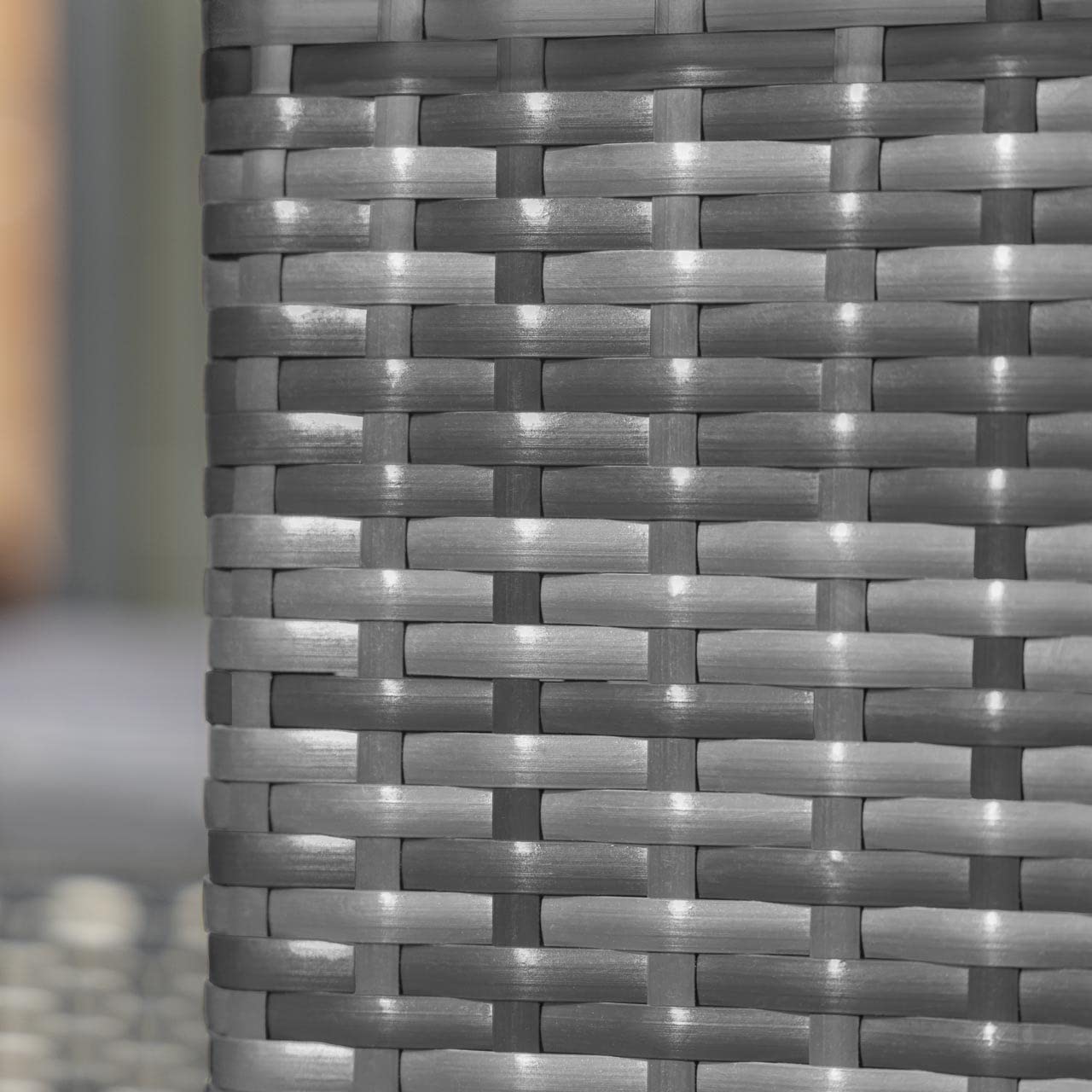 Harrier Rattan Corner Dining Table - 9 Seater Outdoor Corner Sofa - Premium Rattan Garden Furniture Set | Outdoor Sofa + Table (With Cover, Grey)